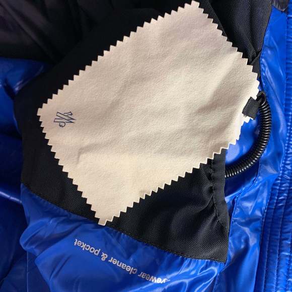 MONCLER GRENOBLE Red Corduroy Cotton Hooded Jacket - Picture 8 of 10